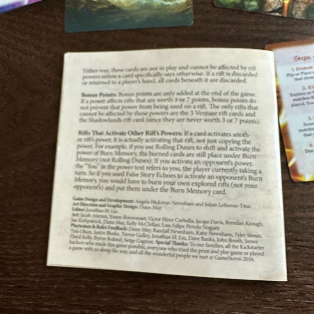 Riftwalker A Storm Hollow Tactical Card Game Beautiful Artwork 30 minutes - Picture 13 of 13